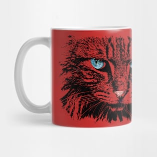 Cat Posterize Mug